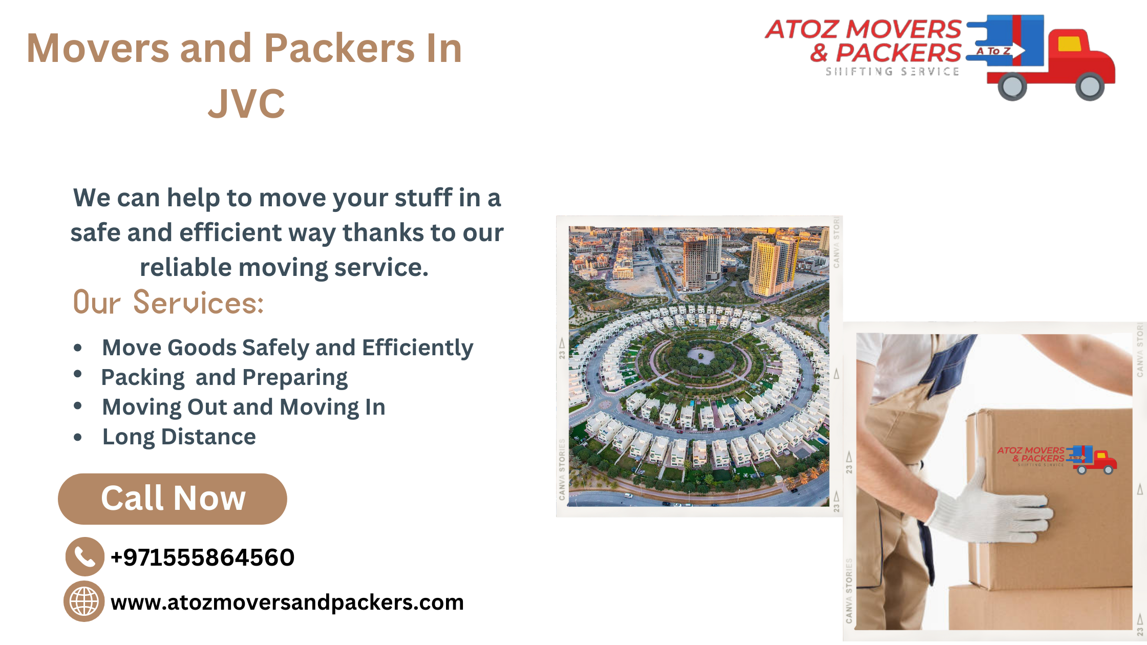 Movers and Packers in JVC